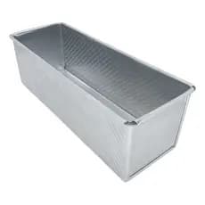 Forma Para Pão De Forma Frisado 30x10x10cm Sem Tampa Pulman