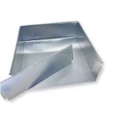 Forma Quadrada Fatia Feira Frente Removível 30x30x10cm Em Alumínio Resistente Bolo