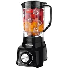 Liquidificador Mondial Turbo Full Black 900w L-900fb 5v 127v