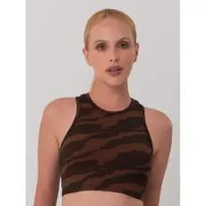 Top Nadador Marrom - La Maglia