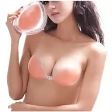 Sutiã de Silicone Unbra Invisivel Sem Alça Original Esteticamente Perfeito Na Roupa UNBRA