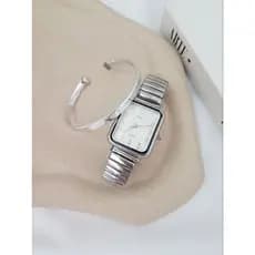 OFERTA RELÂMPAGO! Relogio Feminino com Bracelete Folheado Kit Luxo Dourado Impermeável