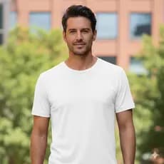 camiseta basica t-shirt masculina ano novo lisa branca