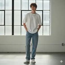 CAMISA OVERSIZE UNISEX BRANCA LARGA MANGA CURTA ALGODÃO DIA A DIA