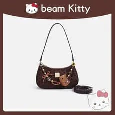 Ombro-mão nicho 2026 vara único Mini método de correspondência portátil leopardo impressão Retro novo estilo saco do men