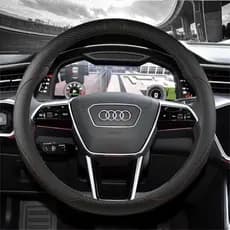 Acessórios fofos para carros, para homens e mulheres, adequados para a maioria dos modelos de carros, capas de volante d