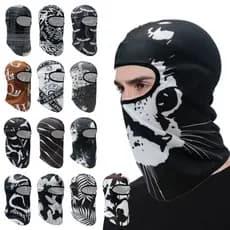 Máscara facial de ciclismo em seda gelada, protetor solar para homens, lenço de cabeça com proteção UV para o verão, cob