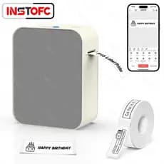 Marklife P15 Bluetooth Label Maker Impressora De Adesivos Autoadesivos Para Escritório , Cozinha , Escola