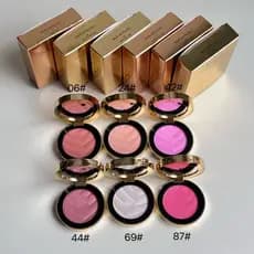 Nova versão maquiagem Shengmijia couro em relevo monocromático Blush paleta iniciante maquiagem contorno sombra 6g#20260