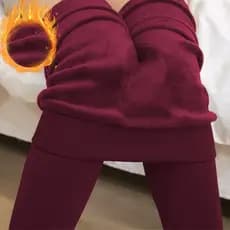 Leggings Térmicas de Inverno para Mulheres 8 Cors, Grossas, Forradas com Lã Macia, Super Elásticas, Ajuste Slim UMUE
