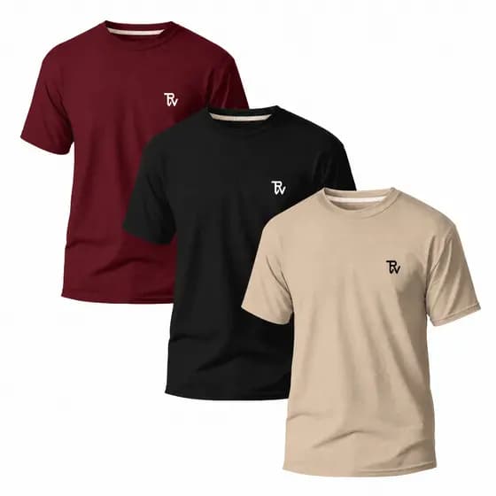 Kit Camisetas/ Camisas Básicas Masculina Slim Algodão Estilosas dia a dia Envio Rápido