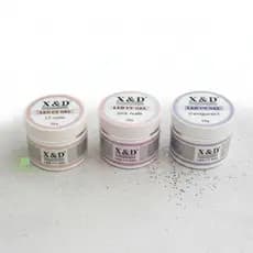 Kit 3 Gel 56g X&D Para Unhas Gel fibra XED XD Profissional Alongamento De Unha