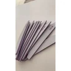 Kit 10/20 Lixa para Unha em Gel Bumerang 100/180 Acrigel Fibra de Vidro Manicure Polygel Profissional