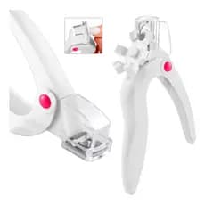 Alicate Cortador de Tips Unhas Porcelana Acrigel Postiças Gel Triple Cut