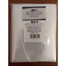 Saco Plástico BD Transparente 20x30x0,06mm – 1kg | Resistente para Embalagem