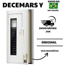 Cílios Decemars Y Volume Brasileiro 0.07D Fio YY Selo Original Extensão de Cilios  Adesivo Cola