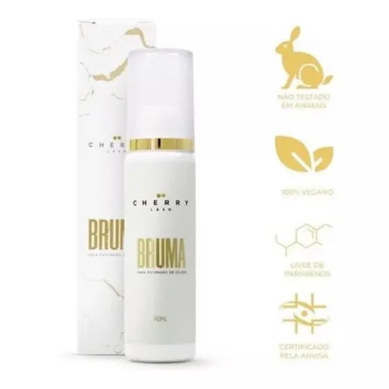 Bruma para Extensão De Cílios Cherry Extensao Alongamento Cilios Retenção Volume Fio Adesivo Cola