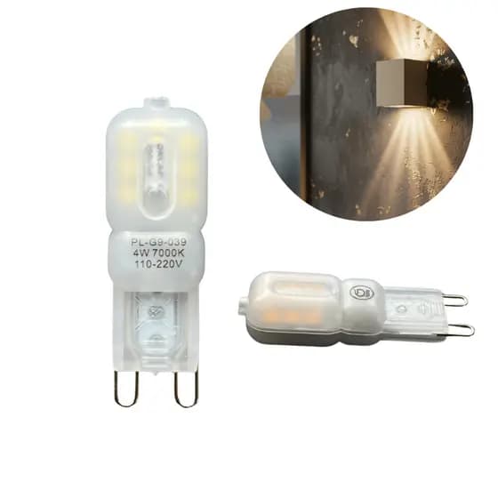 kit 5-20 Lâmpada Led G9 4W 3000K 6500K 110-220V Bivolt Branco Frio Quente LUM3