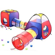 Barraca Túnel 4 em 1 Cabana Infantil Para Crianças Promoção