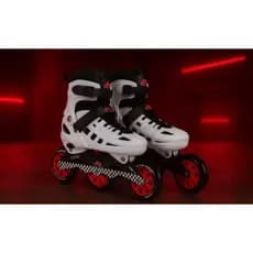 Roller Inline Patins 3 Rodas Premium Alta Performance Profissional Rodas 100 mm Patinação