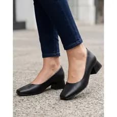Sapato Piccadilly Feminino Scarpin Social Salto Bloco Confortavel Leve Trabalho Picadili