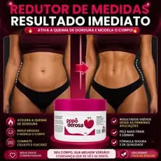 Redutor de Medidas Termo Ativo Gordura Localizada Estrias Celulites Popô - derosa