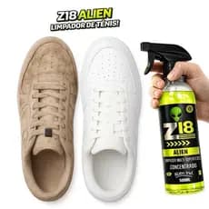 Limpa Tênis Tecido Couro Concentrado Manchas Amarelado Alien