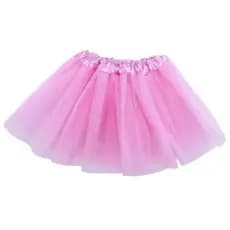 Saia De Tule Adulto Com Lisa Carnaval 40cm