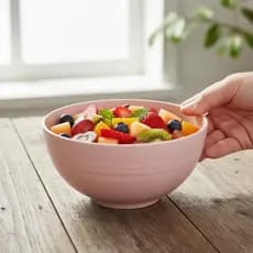 KIT Tigelas Bowl Bambu Ecológico Cumbuca Sobremesa Bowls Tigela Alimentos Pequena 350 ml 12 cm x 6 cm