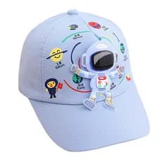Boné de Beisebol para Meninos e Meninas, Boné Esportivo de Astronauta para Crianças, Boné de Fantasia Espacial 0812 GK4X