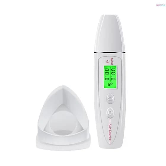 Testador de Pele Facial Portátil Analisador Digital Monitor de Água e Óleo Hidratante Cuidados de Beleza TOLO 4.22