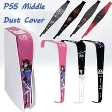 Rede De Capa De Pó Para Console PS5 Versão De Disco Compatível/Digital , Adaptado Com Plugues De Silicone E Tampas