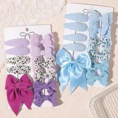 CUTEBOWS 9/10Design Criativo Crianças Arcos De Cabelo Clipe BB Presente Conjunto Festa Grampo Adequado Para Passeios Diá