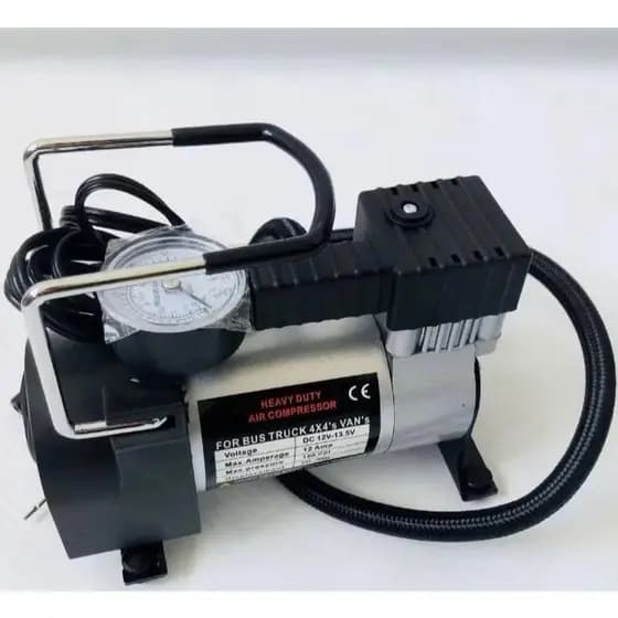 Mini Compressor De Ar 12V Profissional Portátil Elétrico Para Pneu De Carro Bike Moto E Inflaveis