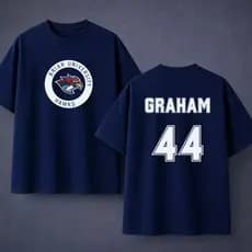 Camiseta Off Campus Serie Graham Logan Tucker Amazon Briar University Amores Improvaveis Algodão