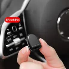 4/8 Peças Assento De Carro De Volta Escondido Multifuncional interior Do Encosto Traseiro Criativo Pegajoso mini Gancho