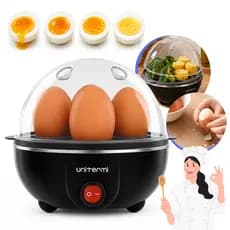 Cozedor de Ovos Elétrico a Vapor 7 Ovos Portátil 127v/220v Cozinha Legumes e Verduras