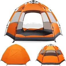 Sotiay Barraca Camping 5-8 Lugares Impermeável 3000mm Grande Ventilada 270x270x150cm