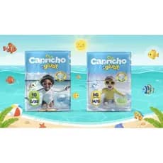 FRALDA PARA MAR E PISCINA GLUBY CAPRICHO 10 UNIDADES