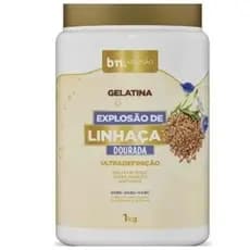 GELATINA BELEZA NATURAL EXPLOSÃO DE LINHAÇA 1KG BN CACHOS