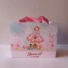 Sacolinha Personalizada Jardim Das Borboletas - Lembrancinhas Jardim Das Borboletas - Jardim Encantado
