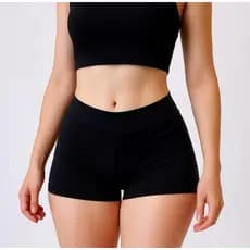 short segunda pele dança moda praia piscina