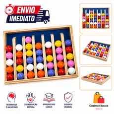 Jogo Desafio da Bolinha Educativo – Habilidade e Coordenação | Brinquedo Divertido