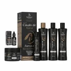 Cavalo de Raça Bio Instinto com 4 itens Kit capilar e Tônico Capilar Força e Resistência Capilar