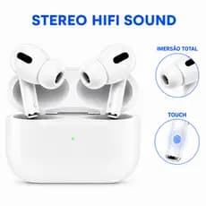 Fone de Ouvido Bluetooth FN-BA5 Touch a Prova de água intra-auricular 5.4 Sem Fio iPhone Android  Tv