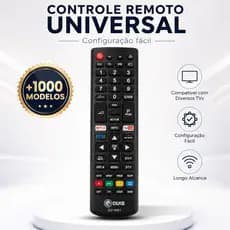Controle Remoto Universal Para + 1000 modeos de TV Smart LED LCD Plasma Tubo