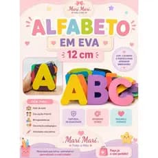 Alfabeto em Eva/Alfabeto em Eva colorido