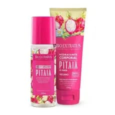 Kit Body Splash Pitaia  200ml + Hidratante Pitaia 200g Bio Extratus