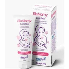 EllaMamy Lanolina Creme para Seios 50g BellaPhytus | Alívio para Seios Sensíveis na Amamentação