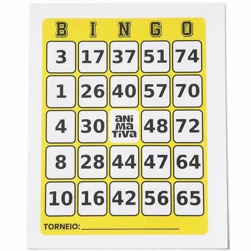 Cartela De Bingo Jogo De Bingo 96 Fls Festa Junina Chá de Bebê Chá revelação Confraternização Oferta
